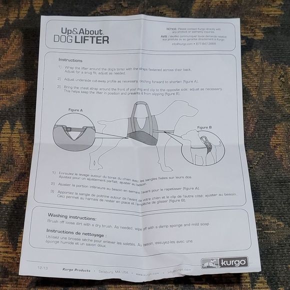 Kurgo Up & About Dog Lifter - Picture 5 of 7